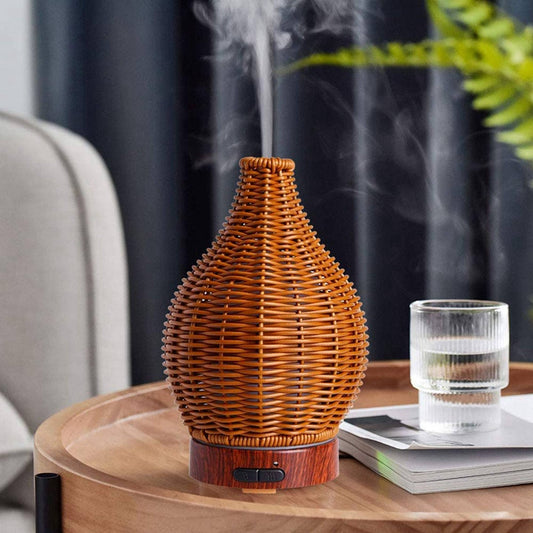 Creative Rattan Essential Oil Atomizing Aromatherapy Lamp