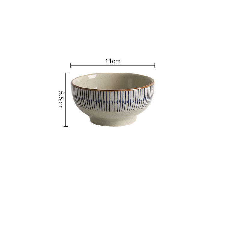 Rice Bowl Ceramic Creative Dishes Tableware