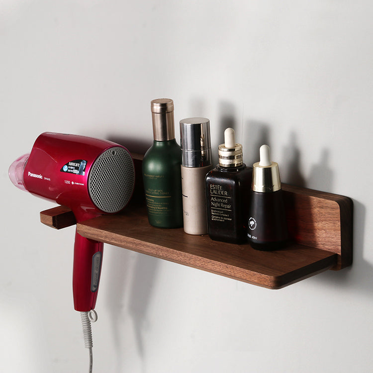 Solid Wood Bathroom Bathroom Without Punching Storage Rack