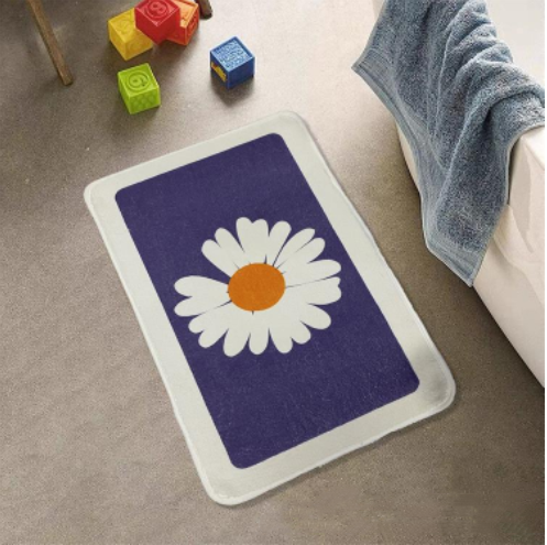 Daisy Anti-Slip Bath Rug