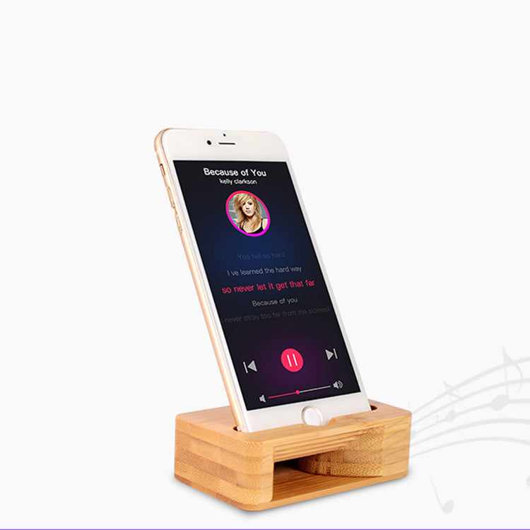 Sassy Boombox | Wooden mobile phone loudspeaker