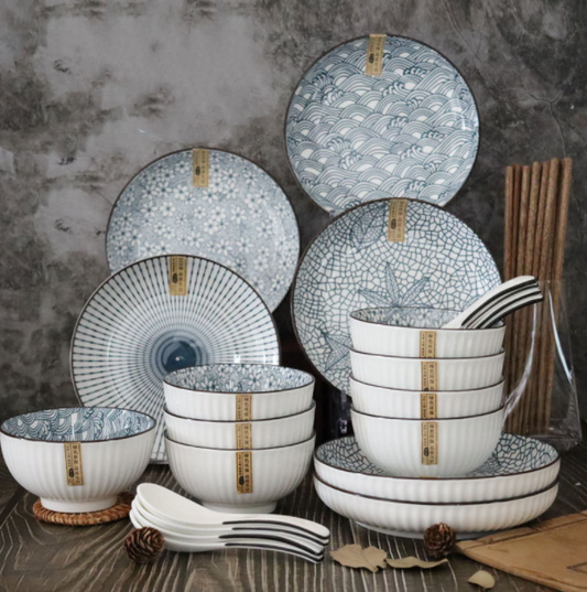 Ceramic Tableware Set Japanese Tableware