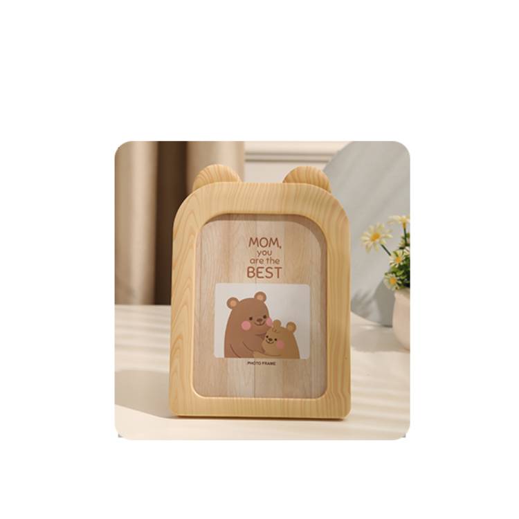 Desktop small decoration plastic photo frame