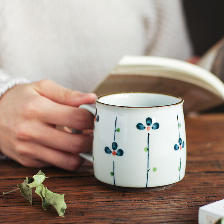 Ceramic Mug Mug Household Japanese Hand-painted Underglaze Color