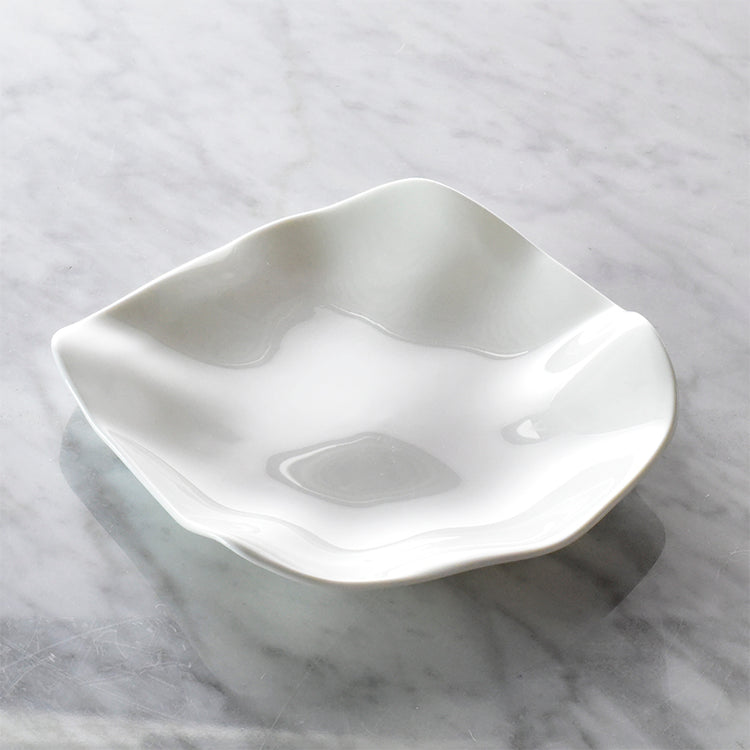 Creative Ultra-thin Bone China Irregular Small Plate Restaurant