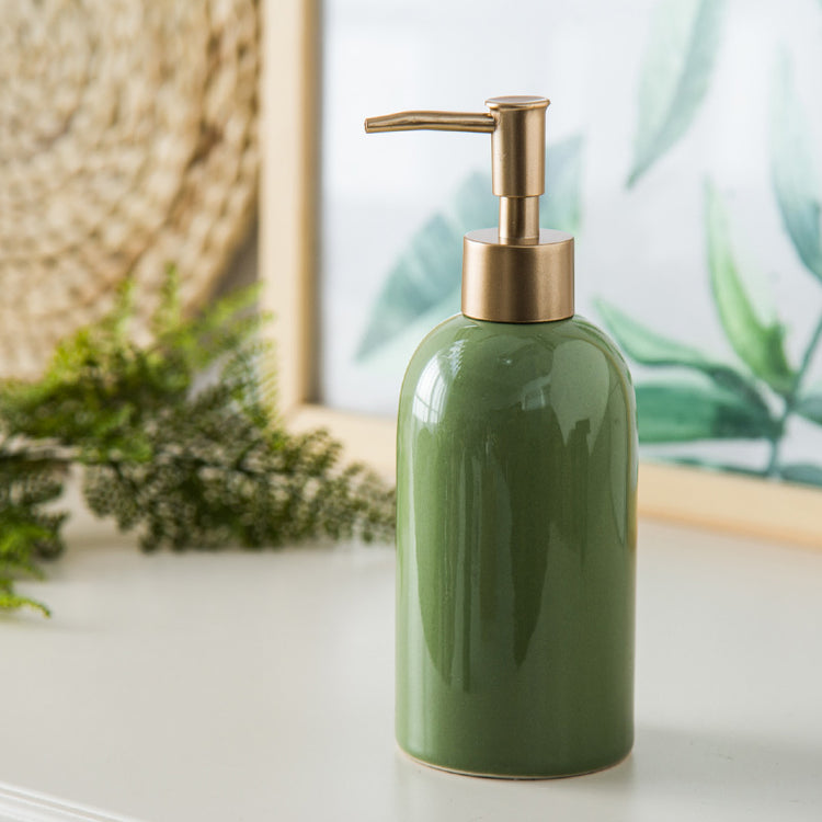 Bathroom Creative Ceramic Perfume Shower Gel Bottle