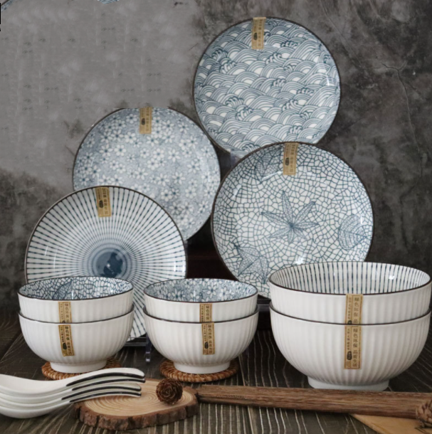 Ceramic Tableware Set Japanese Tableware