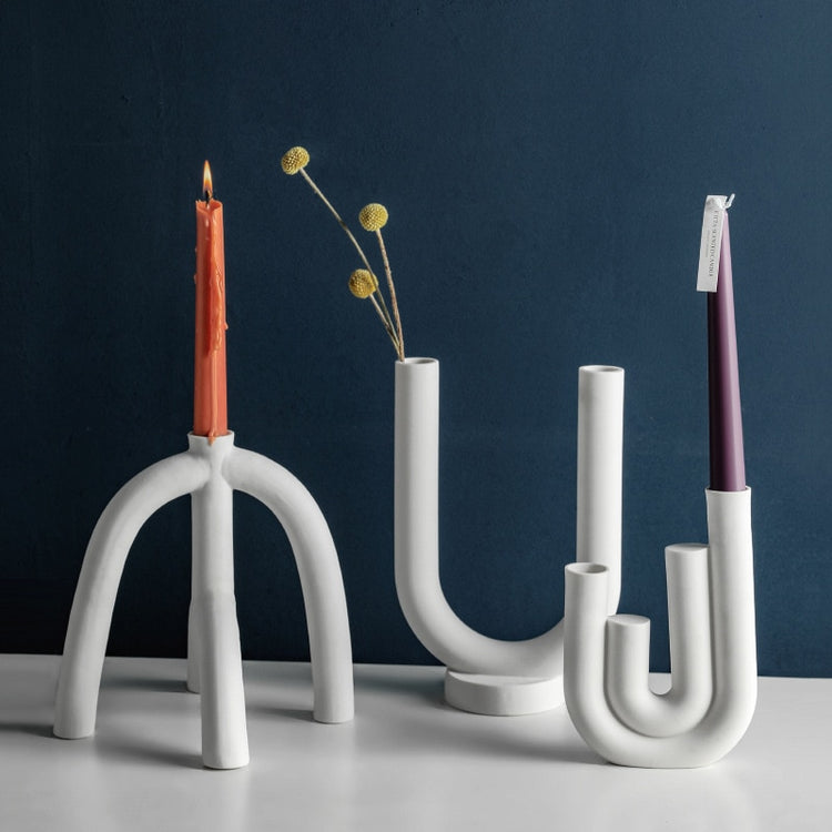 Ceramic Candlestick ornaments