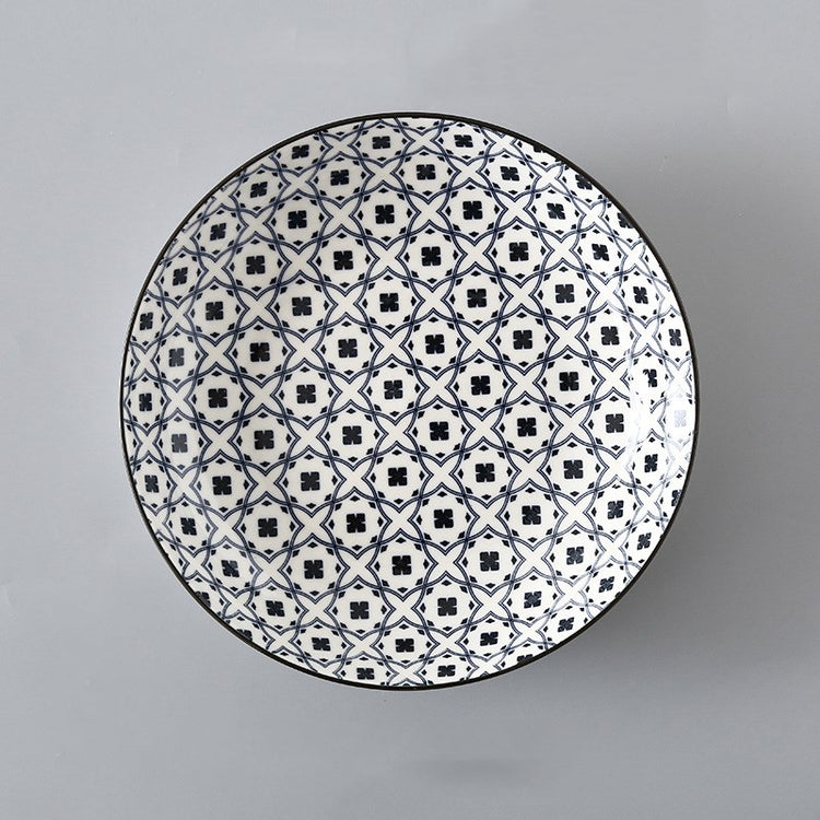 Japanese tableware ceramic plate