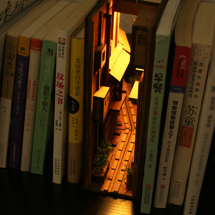 Diagon Alley Book Stand Ornament Handmade DIY Model