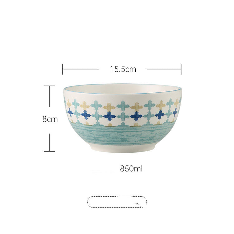 Ceramic Dishes Set Household Nordic Style Tableware