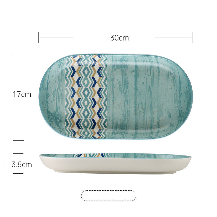 Ceramic Dishes Set Household Nordic Style Tableware