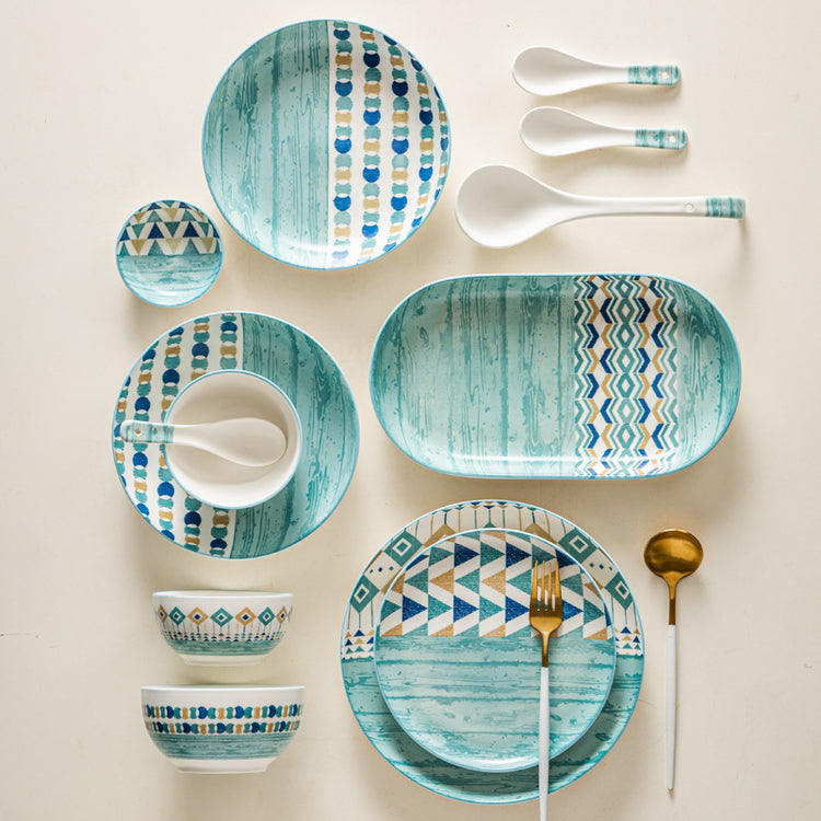 Ceramic Dishes Set Home Nordic Style