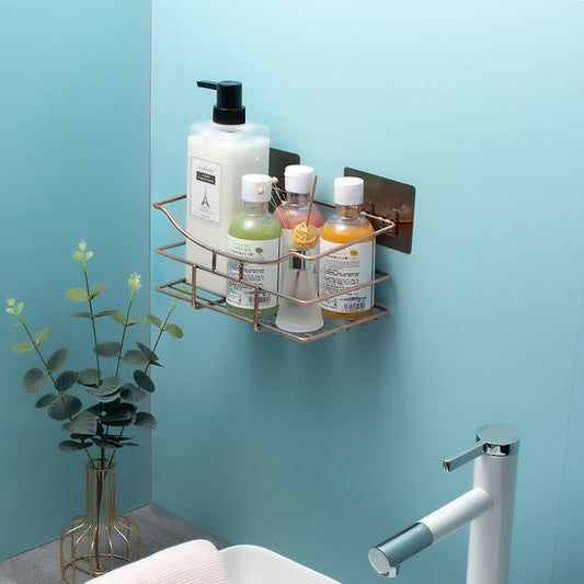 Hole-free Bathroom Toilet Rack Wall Hanging