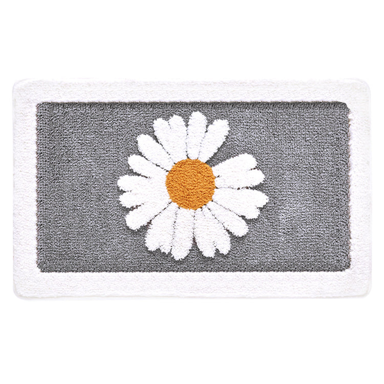 Daisy Anti-Slip Bath Rug