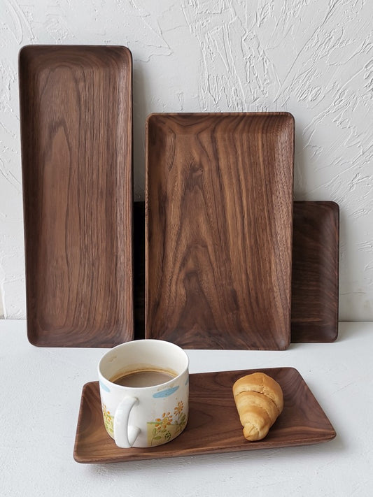 Black walnut coffee tray