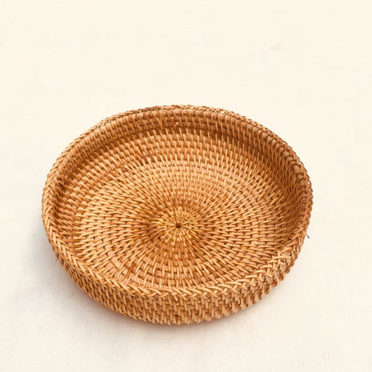 Vietnam rattan storage basket