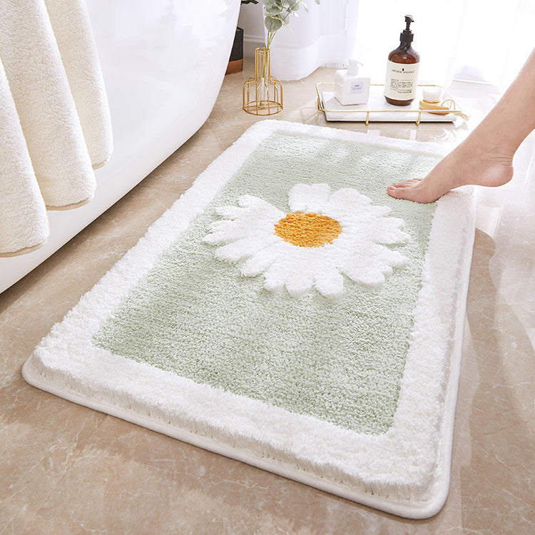 Daisy Anti-Slip Bath Rug