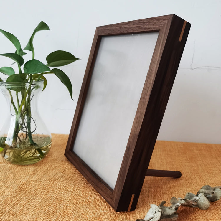 Hand Polished Beech Photo Frame