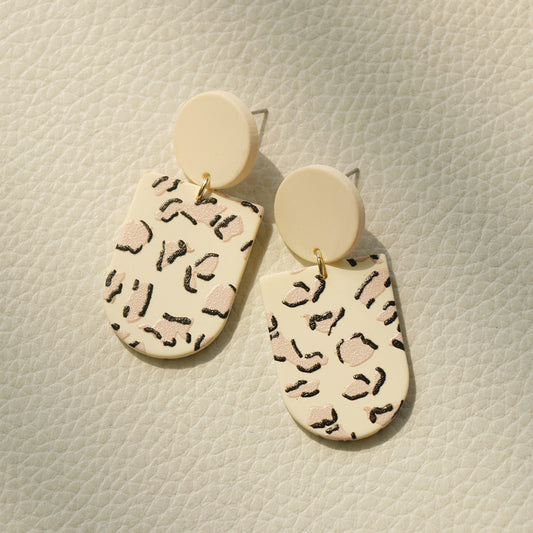 Acrylic Clay Lacquer Earrings