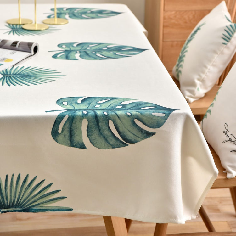 Monstera Nordic Modern Table Cloth Tablecloth