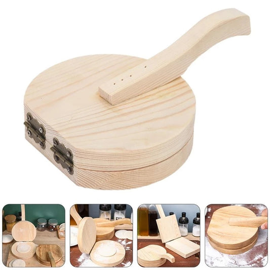 Wooden Dough Pressing Tool