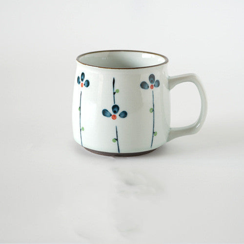 Ceramic Mug Mug Household Japanese Hand-painted Underglaze Color