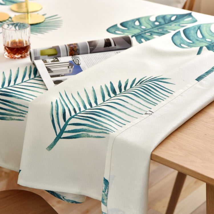 Monstera Nordic Modern Table Cloth Tablecloth