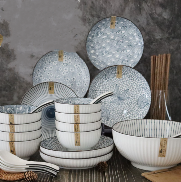 Ceramic Tableware Set Japanese Tableware