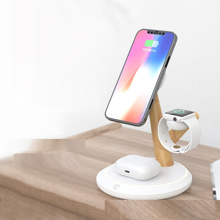 Magnetic 3-in-1 15w Super Fast Charge Wireless Charger