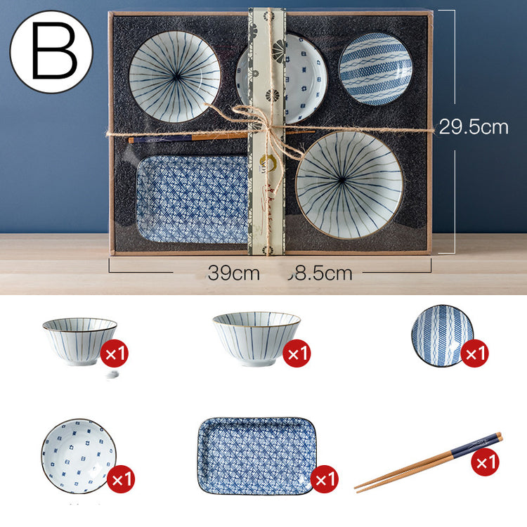 Household Chopsticks And Dishes Combination