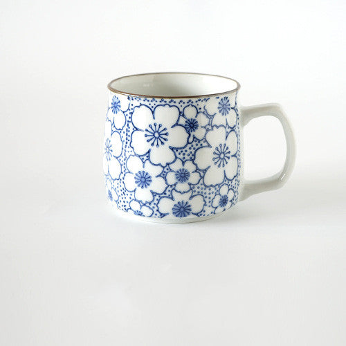 Ceramic Mug Mug Household Japanese Hand-painted Underglaze Color