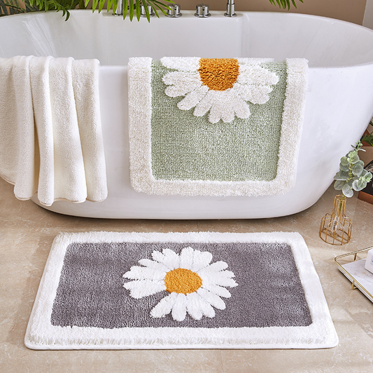 Daisy Anti-Slip Bath Rug