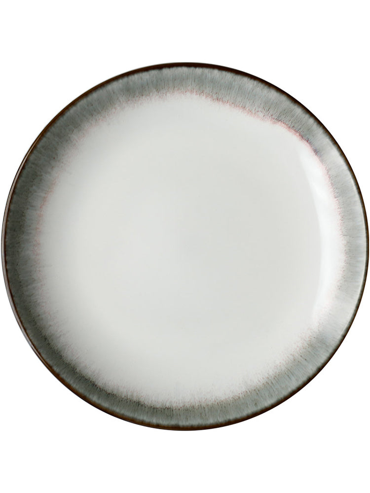 American Green Ceramic Bowl And Tableware Household Steak Plate