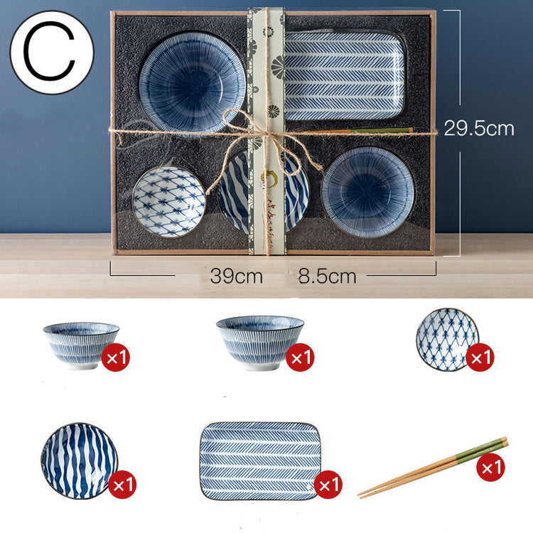 Household Chopsticks And Dishes Combination