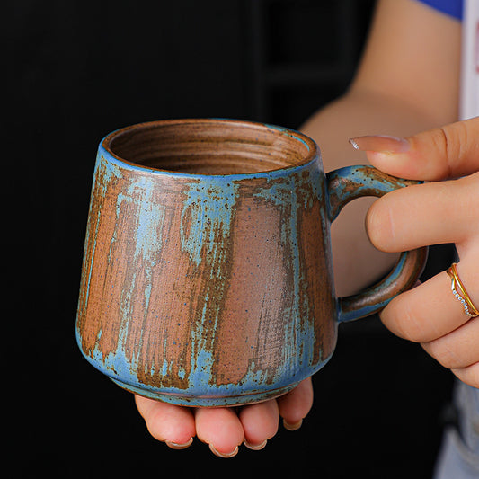 Handmade Vintage Japanese Ceramic Coffee Cup