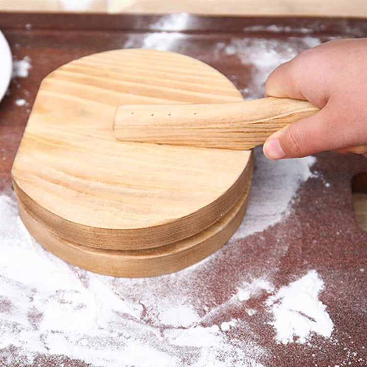 Wooden Dough Pressing Tool