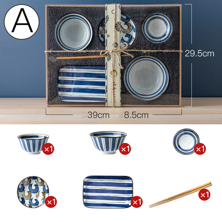 Household Chopsticks And Dishes Combination